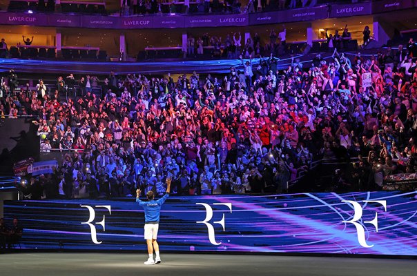 Roger Federer Switzerland Tennis Farewell Laver Cup London 2022