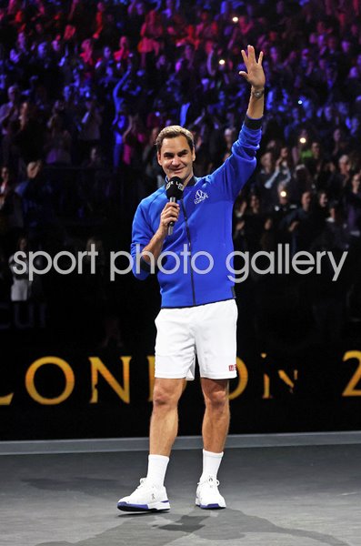 Roger Federer Farewell to Tennis Laver Cup London 2022