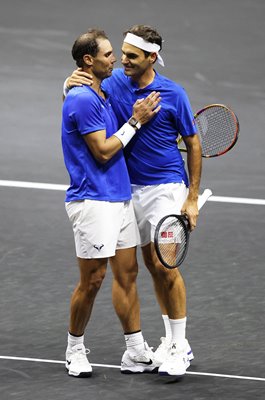 Roger Federer and Rafael Nadal Laver Cup London 2022 