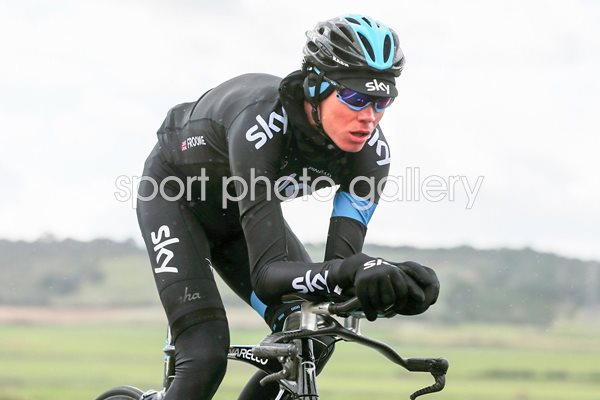 Chris Froome Team Sky Media Day 2013