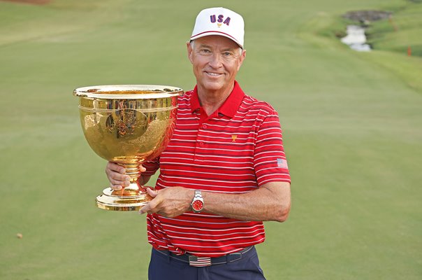 Captain Davis Love III USA Presidents Cup Winner Quail Hollow North Carolina 2022