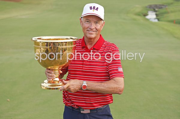 Captain Davis Love III USA Presidents Cup Winner Quail Hollow North Carolina 2022