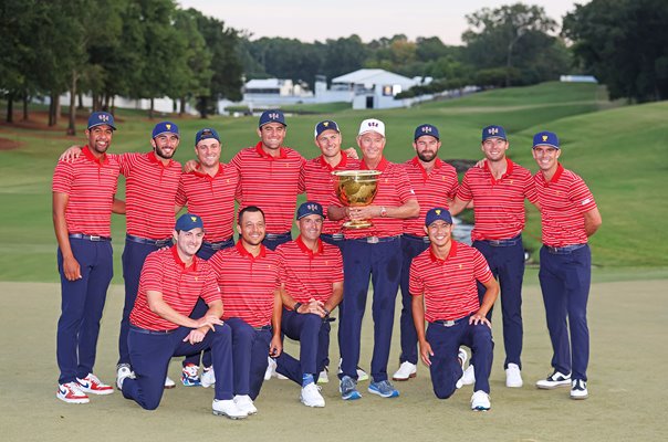 USA Presidents Cup Winners Quail Hollow North Carolina 2022