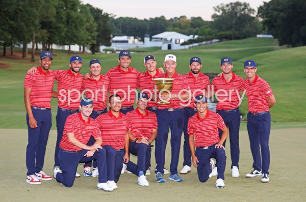 USA Presidents Cup Winners Quail Hollow North Carolina 2022
