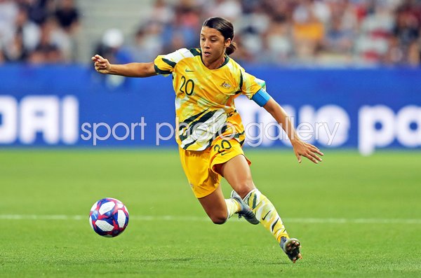 Sam Kerr Australia v Norway Women's World Cup France 2019