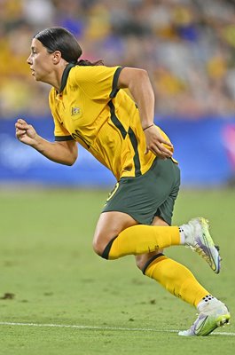 Sam Kerr Australia v New Zealand International Women's Football 2022
