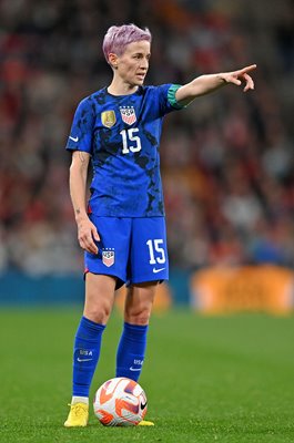 Megan Rapinoe USA v England Football Friendly Wembley 2022