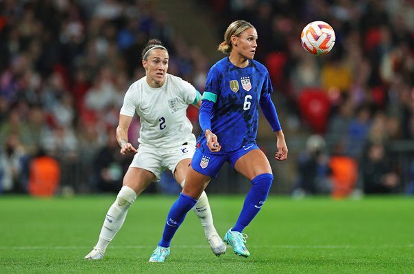 Trinity Rodman USA v England International Friendly Wembley 2022