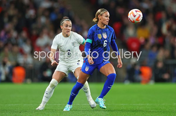 Trinity Rodman USA v England International Friendly Wembley 2022