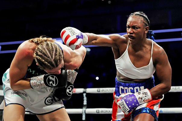 Claressa Shields v Savannah Marshall World Middleweight Fight London 2022