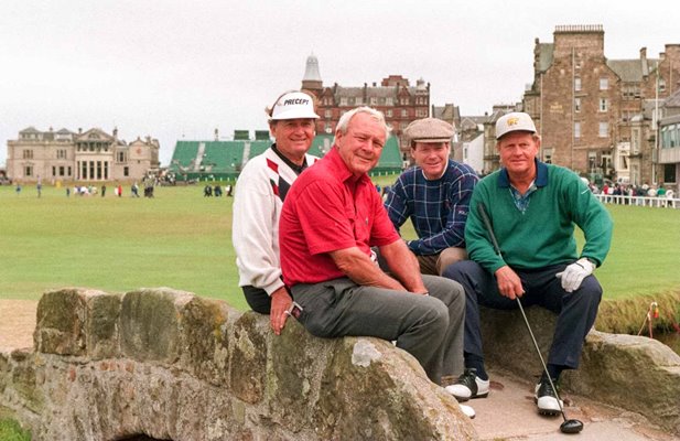 Arnold Palmer, Raymond Floyd, Tom Watson & Jack Nicklaus St Andrews Open 1995