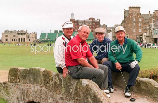 Arnold Palmer, Raymond Floyd, Tom Watson & Jack Nicklaus St Andrews Open 1995