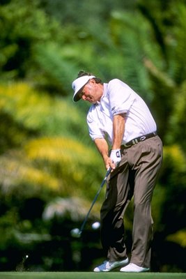 Raymond Floyd USA drives Seniors Tour PGA National Florida 1996