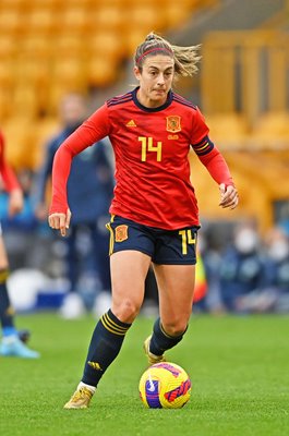 Alexia Putellas Spain v Canada Arnold Clark Cup Wolverhampton 2022