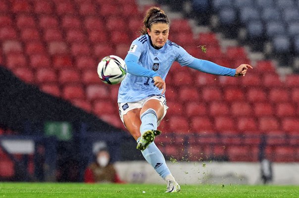 Alexia Putellas Spain v Scotland World Cup Qualifier Glasgow 2022