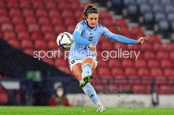 Alexia Putellas Spain v Scotland World Cup Qualifier Glasgow 2022