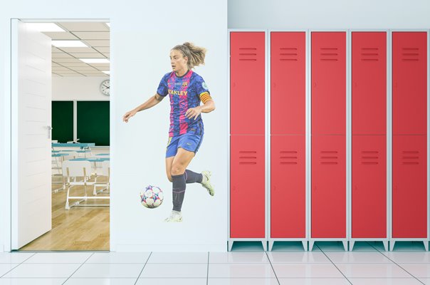 Alexia Putellas Barcelona V Lyon Champions League Final Turin 2022 Wall Sticker