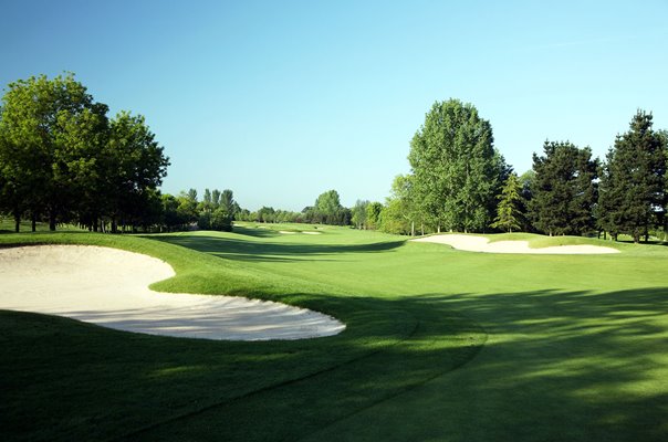 Par 5 15th hole The Belfry Brabazon Course Sutton Coldfield 2009