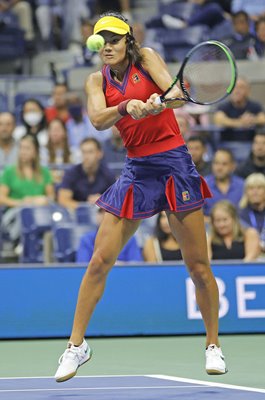 Emma Raducanu Great Britain action US Open 2021  