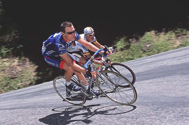 Lance Armstrong & Jan Ullrich Stage 13 Tour de France 2001