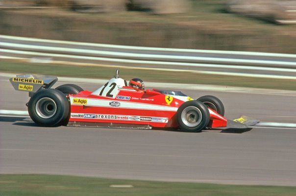 Gilles Villeneuve Canada Scuderia Ferrari Formula One Race 1978