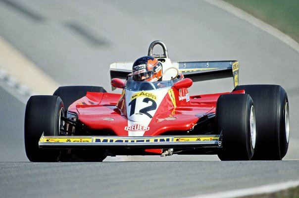 Gilles Villeneuve Canada Scuderia Ferrari 312T3 Brands Hatch 1979