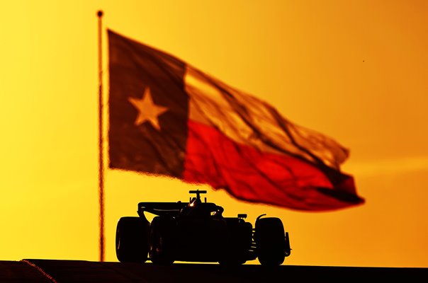 Charles Leclerc Monaco driving the Ferrari US Grand Prix Austin Texas 2022