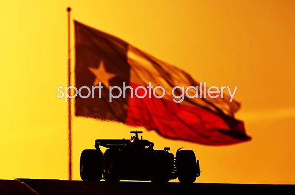 Charles Leclerc Monaco driving the Ferrari US Grand Prix Austin Texas 2022