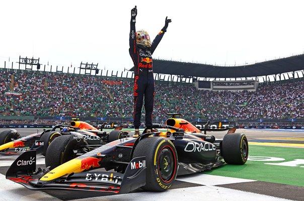 Max Verstappen Netherlands Race winner Mexico Grand Prix 2022