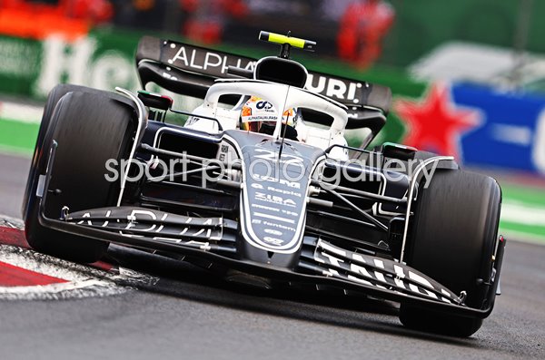 Yuki Tsunoda Japan & Scuderia AlphaTauri Mexico Grand Prix 2022