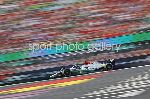Lewis Hamilton Great Britain driving Mercedes Mexico Grand Prix 2022