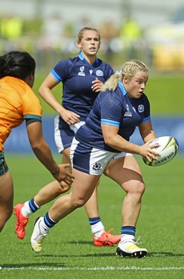 Molly Wright Scotland v Australia Rugby World Cup 2021 