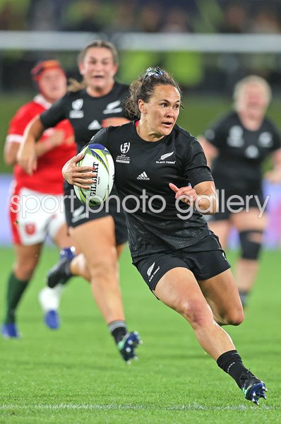 Portia Woodman New Zealand v Wales Quarter Final Rugby World Cup 2021 
