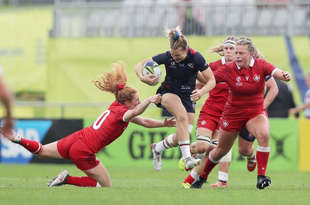 Lotte Clapp USA v Canada Rugby World Cup 2022