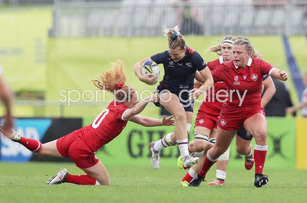 Lotte Clapp USA v Canada Rugby World Cup 2022