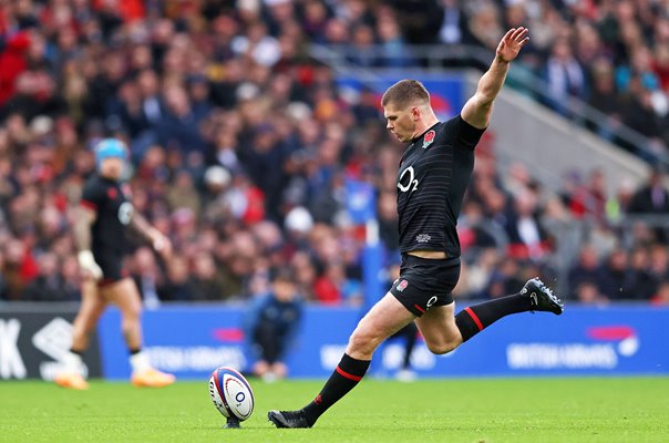 Owen Farrell England kicks v Argentina Twickenham 2022