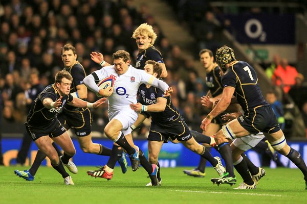 Alex Goode England v Scotland Six Nations 2013