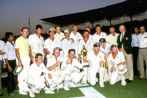 Australia Cricket World Cup Champions Calcutta 1987