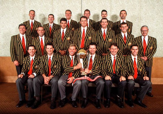 Australia Winning World Cup Cricket Squad 1999