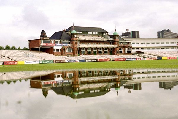 Old Trafford Cricket Ground under water World Cup 1999