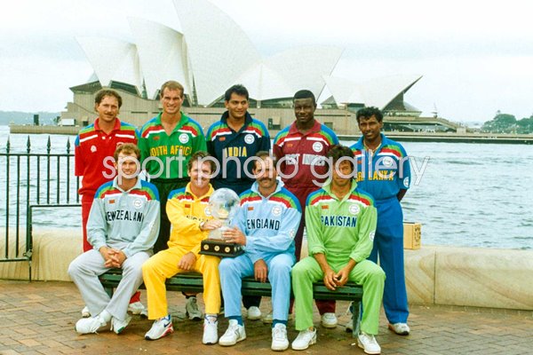 World Cup Captains Sydney Opera House World Cup 1992