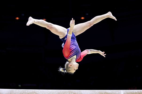 Jade Carey USA Beam Routine Gymnastics World Championships 2022