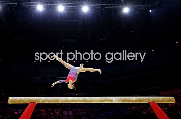 Jessica Gadirova Great Britain Beam Routine Gymnastics Worlds 2022