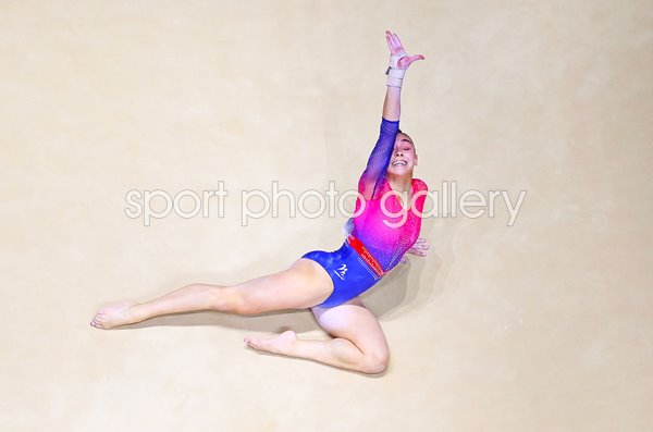 Jessica Gadirova Great Britain Floor Routine Gymnastics Worlds 2022