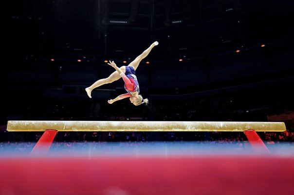 Jade Carey USA Beam Gymnastics World Championships Liverpool 2022