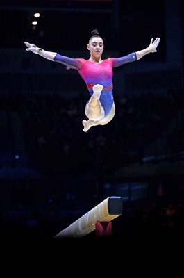 Jessica Gadirova Great Britain Balance Beam Gymnastics World Championships 2022