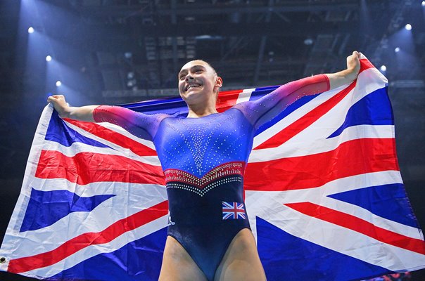 Jessica Gadirova Great Britain Floor Gold Gymnastics Worlds Liverpool 2022
