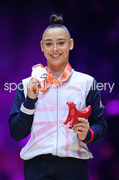 Jessica Gadirova Great Britain Floor Gold Gymnastics World Championships 2022