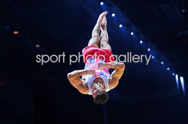 Giarnni Regini-Moran Great Britain Floor Gymnastics Worlds Liverpool 2022