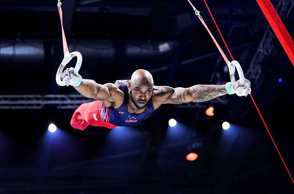 Donnell Whittenburg USA Rings Gymnastics World Championships Liverpool 2022